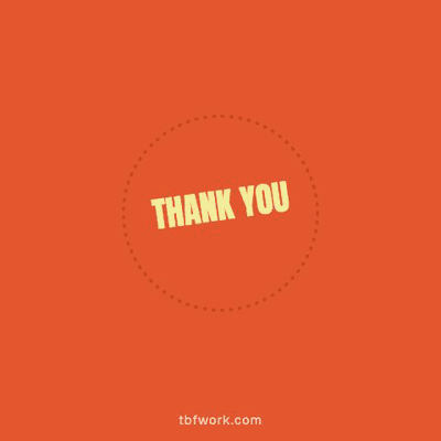 Thank you from the whole team